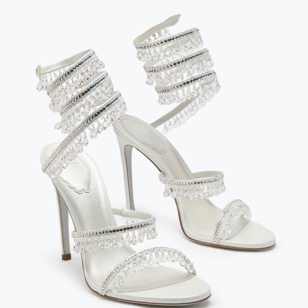 CHANDELIER IVORY SANDAL 105